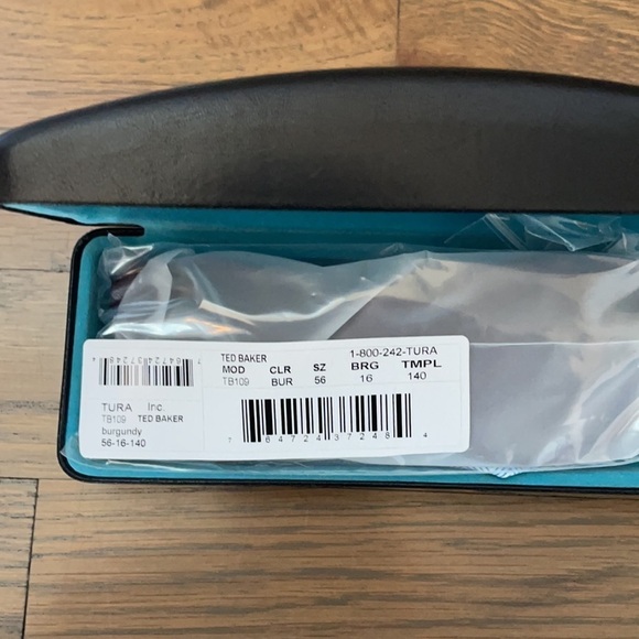 Ted Baker London 56mm Full Rim Square Sunglasses - Picture 4 of 7